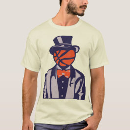 BASKETBALL MELON COSTUES SCHMETTERLINGSKNOTEN T-Shirt