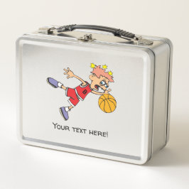 Basketball Metall Brotdose