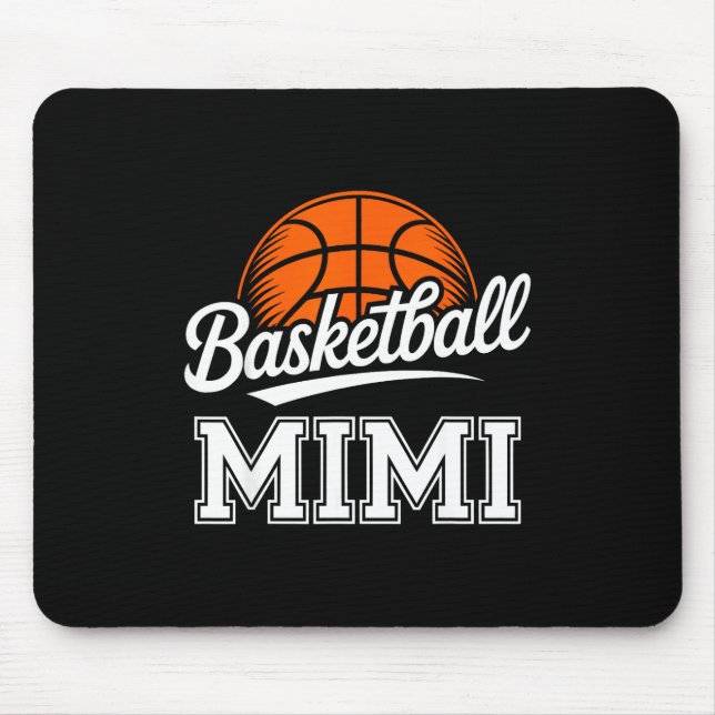 Basketball Mimi Oma Sportfans  Mousepad (Vorne)