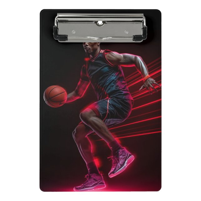 Basketball Mini Klemmbrett (Vorderseite)