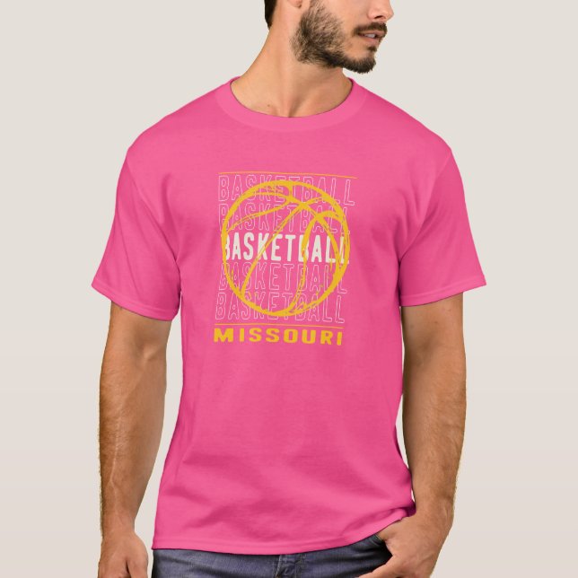 Basketball Missouri T-Shirt (Vorderseite)