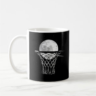 Basketball Moon Kaffeetasse
