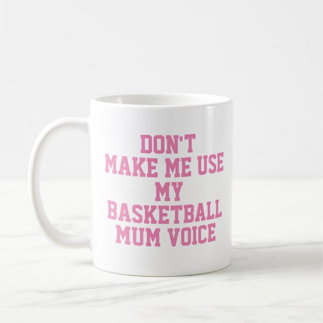 Basketball mum Gift Tasse | Funny Quote Slogan Coa (Links)