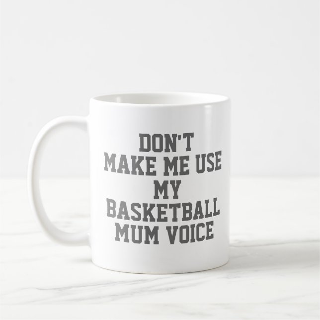 Basketball mum Gift Tasse | Funny Quote Slogan Coa (Links)