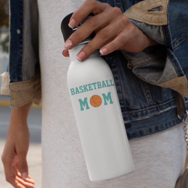 Basketball-Mutter Edelstahlflasche (Von Creator hochgeladen)