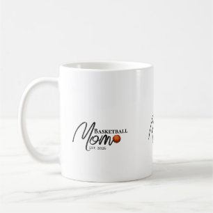Basketball-Mutter Etabliert Kaffeetasse
