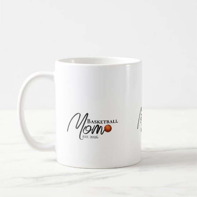 Basketball-Mutter Etabliert  Kaffeetasse (Links)