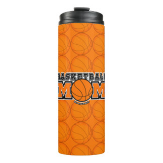 Basketball-Mutter-Screwball-Grafiken Thermosbecher