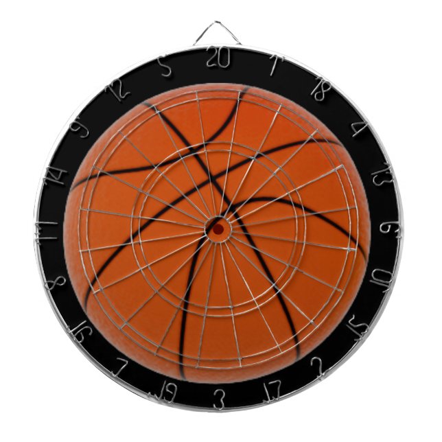 Basketball Nah-up Sportteam Dartboard Dartscheibe (vorne)
