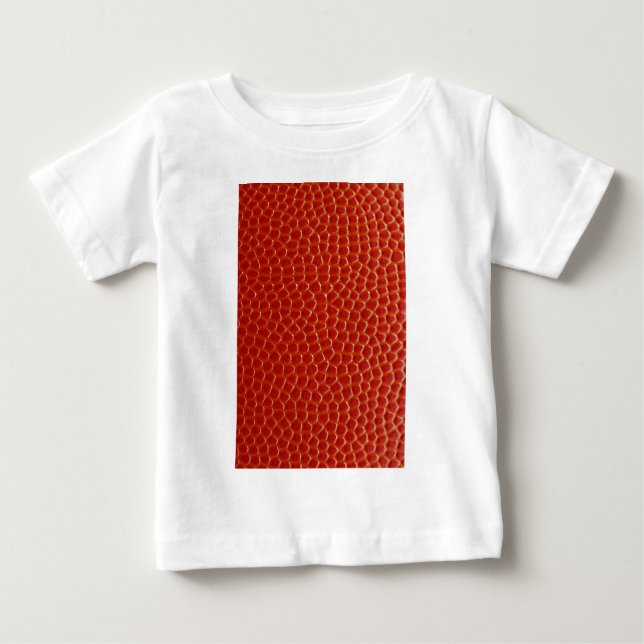 Basketball Nah-up Textur Baby T-shirt (Vorderseite)