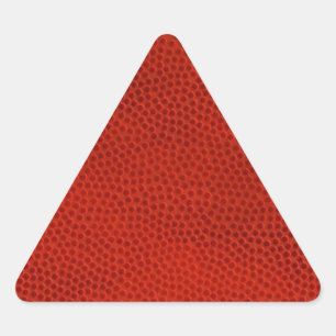 Basketball Nah-up Texturhaut Dreieckiger Aufkleber