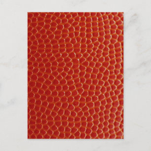 Basketball Nahaufnahme-Textur Postkarte