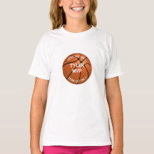 Basketball, Name des Kindes, MVP/Nummer, 2 Textlin