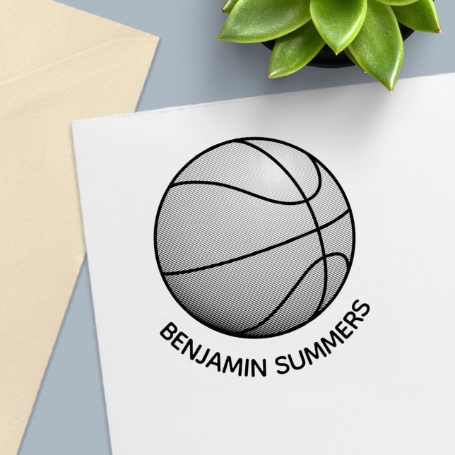 Basketball Namensanpassung Permastempel (Von Creator hochgeladen)