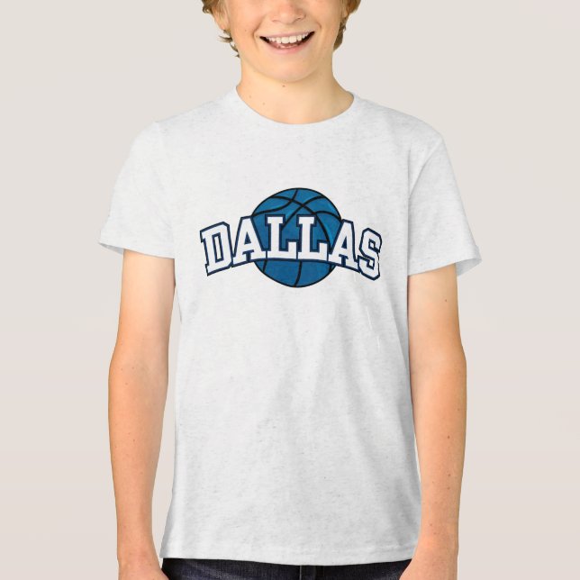 Basketball NBA Dallas Mavericks Tri-Blend Shirt (Vorderseite)