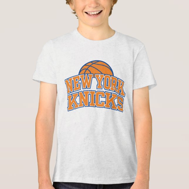 Basketball NBA New York Knicks Tri-Blend Shirt (Vorderseite)