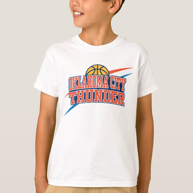 Basketball NBA Oklahoma City Thunder T-Shirt (Vorderseite)
