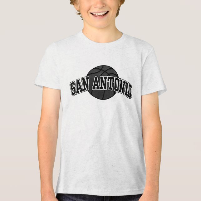 Basketball NBA San Antonio Spurs Tri-Blend Shirt (Vorderseite)