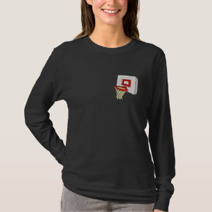 Basketball-Netzkünstlersportlüfter T-Shirt