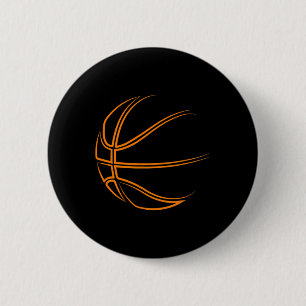 Basketball-Neuheit: Basketball-Spieler Button