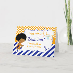 Basketball Niedlich American Birthday Party Karte