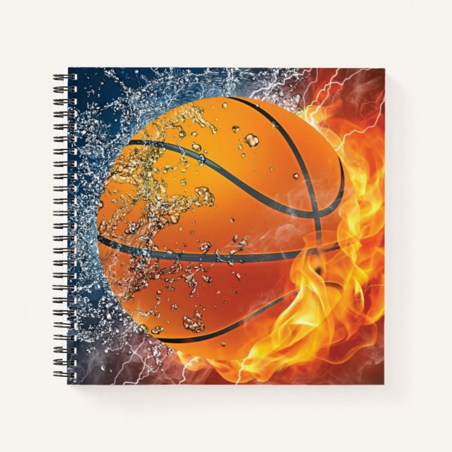 Basketball Notizbuch (Vorderseite)