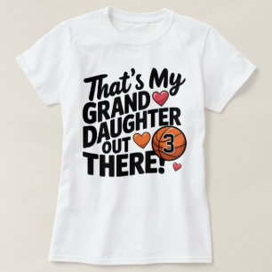 Basketball Oma, das ist meine Großtochter Custom T-Shirt