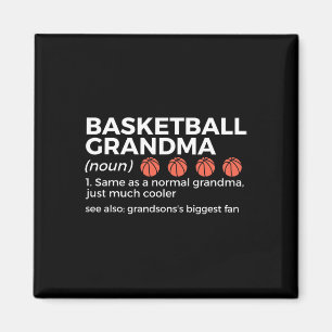 Basketball Oma Definition Grandsons größte F Magnet