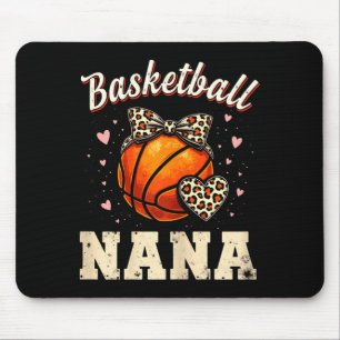 Basketball-Oma-Leopard-Herz-Bandana-Design Mousepad