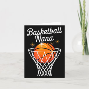 Basketball-Oma Nana Basketballkorb Muttertag Karte
