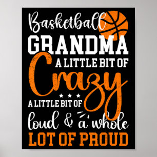 Basketball Oma Proud Großmutter von Basketba Poster