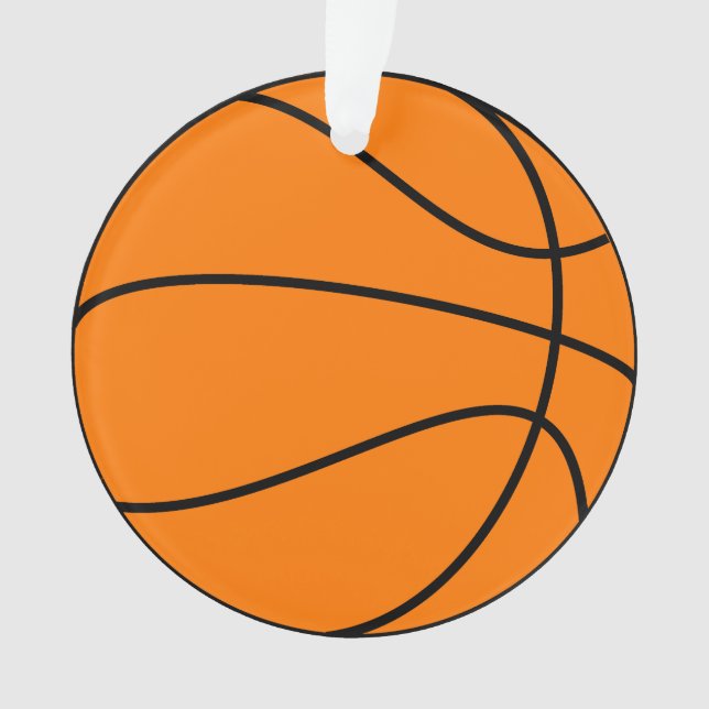 Basketball Ornament (Vorderseite)
