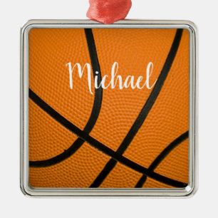 Basketball Ornament Aus Metall