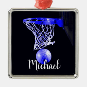 Basketball Ornament Aus Metall