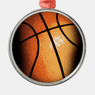Basketball Ornament Aus Metall