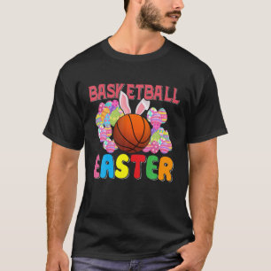 Basketball Ostern Frohen Ostertag Lustiger Basketb T-Shirt