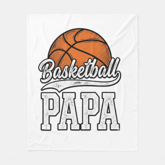Basketball Papa Vintage Engraving Shirt Design_1 Fleecedecke