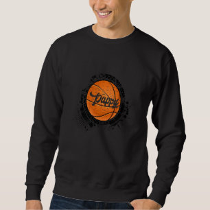 Basketball Pappy Vintage Basketball Familien-Match Sweatshirt