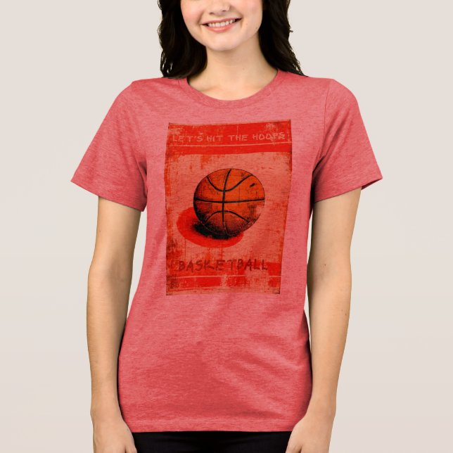 Basketball Passion - Limited Edition (3) Tri-Blend Shirt (Vorderseite)