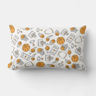 Basketball Pattern Kissen werfen