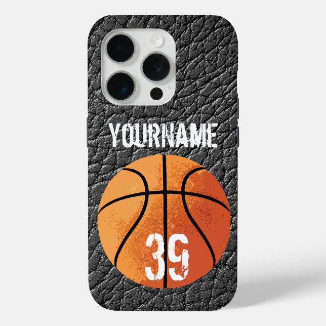 Basketball (personalisierbar) Case-Mate iPhone hülle (Rückseite)