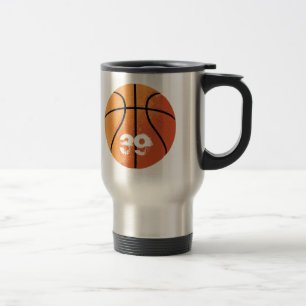 Basketball (personalisierbar) reisebecher
