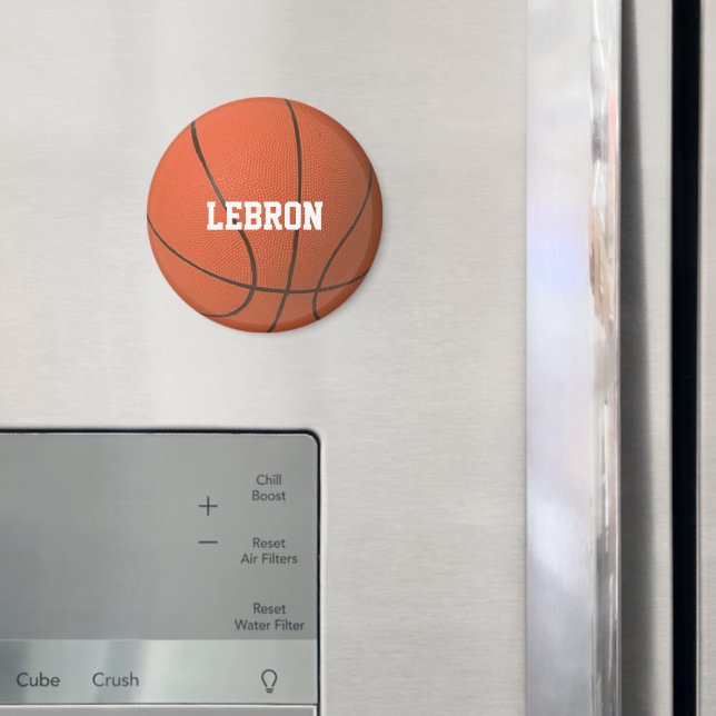 Basketball Personalisiert Magnet (In Situ (Kühlschrank))