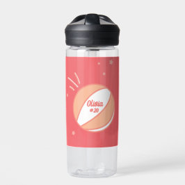 Basketball Personalisiert Name Nummer Personalisie Trinkflasche