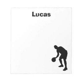 Basketball Personalisiert Notepad Notizblock