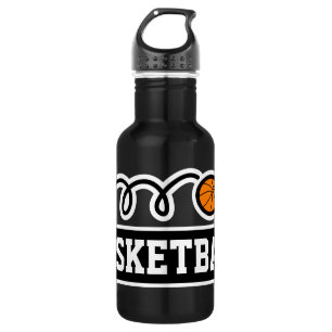 Basketball-Personalisierter individuelle Name Edelstahlflasche