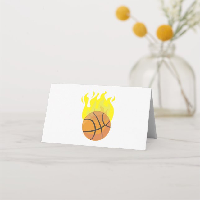 Basketball Platzkarte (Vorderseite)
