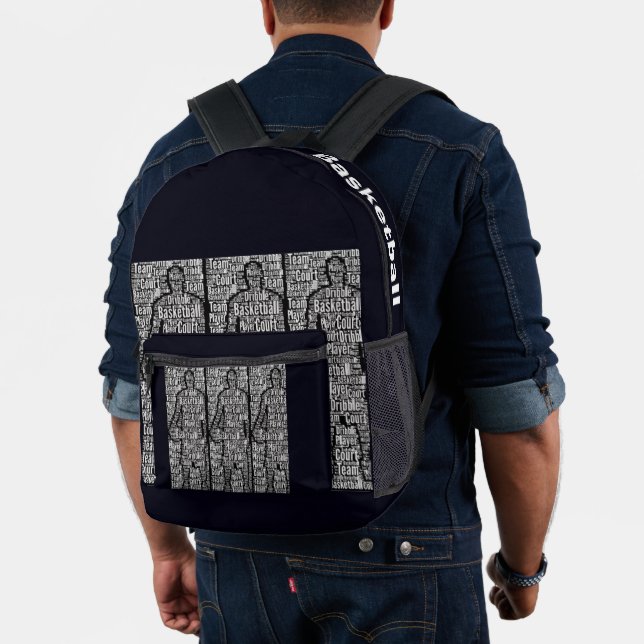 Basketball Player Backpack Bedruckter Rucksack (Insitu (Modell))