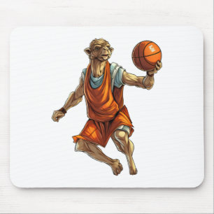 Basketball Player Camel Mousepad