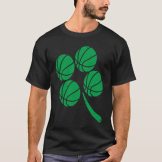 Basketball Player Coach Shamrock St Patricks Day I T-Shirt